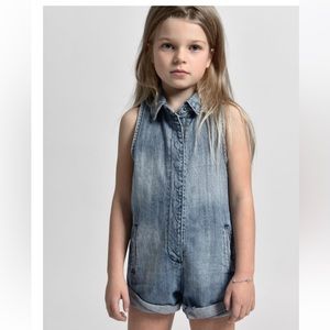 NWT GIRLS ONE TEASPOON MINI BRAXTON PLAYSUIT ROMPER 6-7